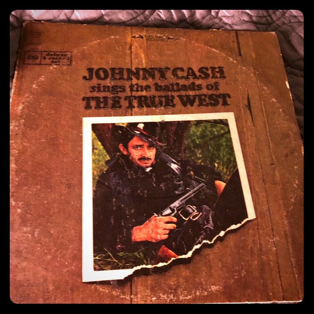 JOHNNY CASH SINGS THE BALLADS OF THE TRUE WEST Lp
